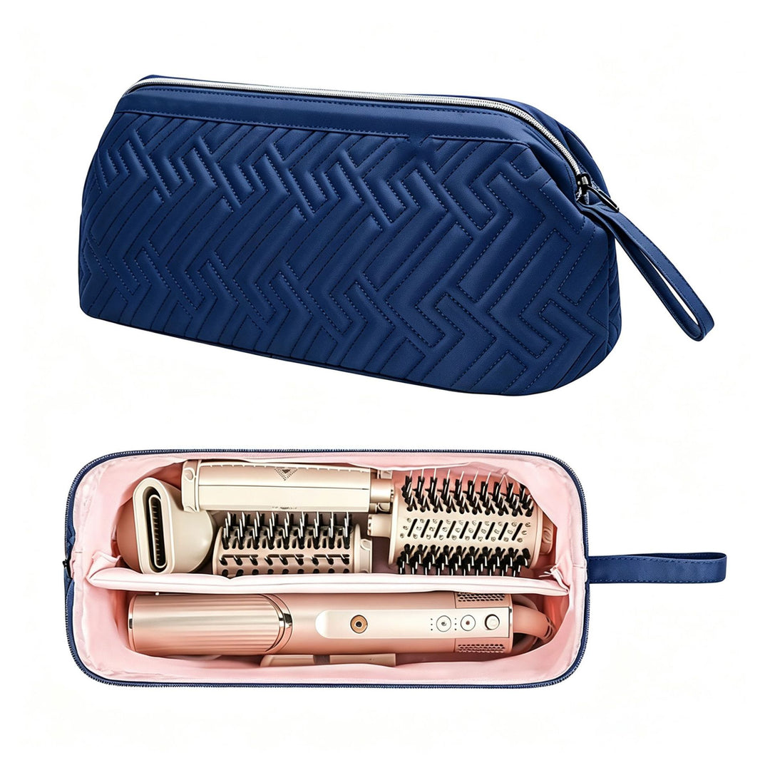 Cosmetic Organizer Bag with Elegant Quilting Kalsten