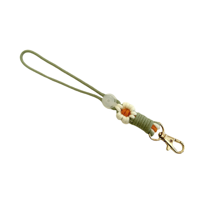 Floral Macrame Keychain Holder Kalsten