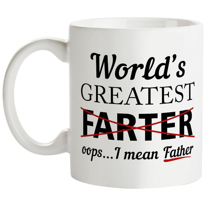 Ceramic Novelty Coffee Mug With Humorous Typographic Great Job Mom Message And Comfortable C-Handle