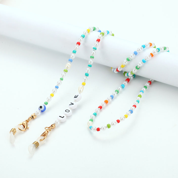 Fashionable glasses strap with colorful beads Kalsten