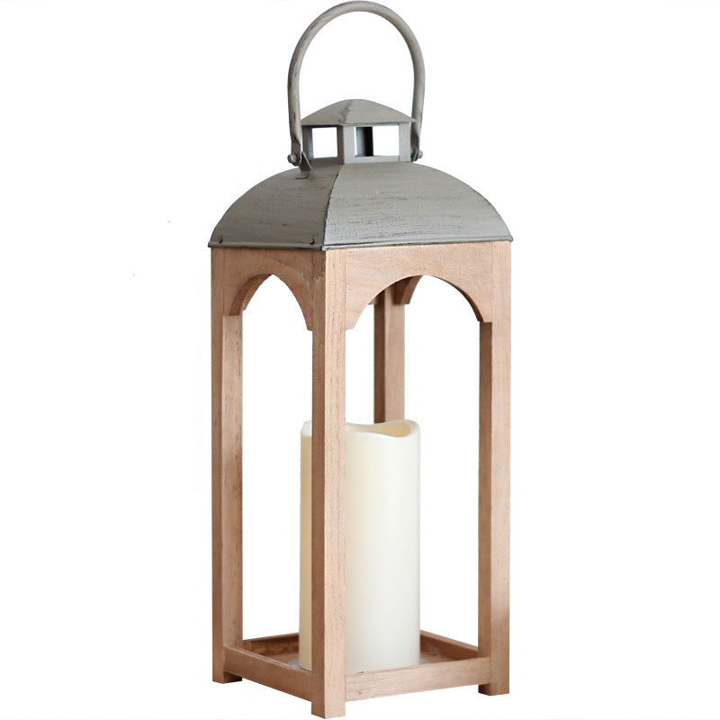 Decorative wooden lantern Kalsten