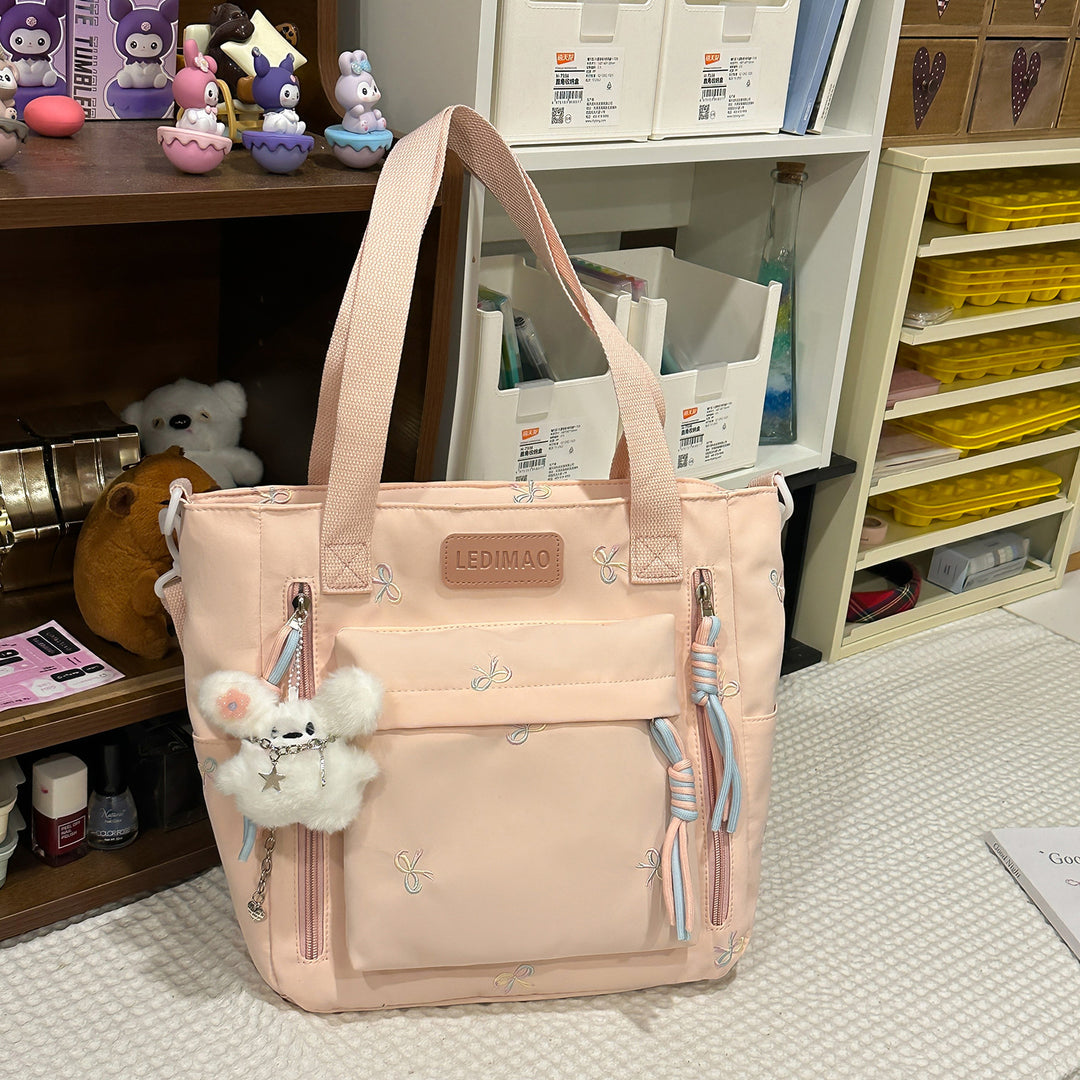 Embroidered Multi-Functional Backpack Kalsten