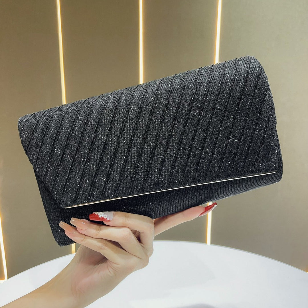 Elegant Pleated Clutch
