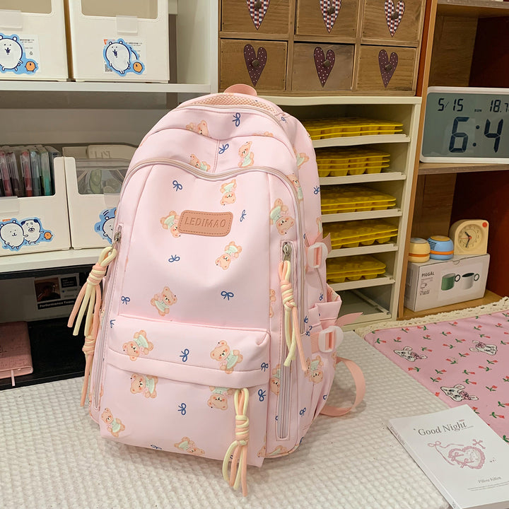 Cute Character-Printed Backpack Kalsten