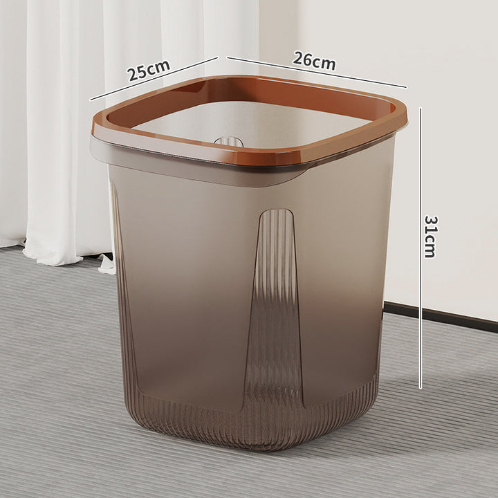 Ladies modern and elegant waste bin with non-slip bottom and ergonomic handle Kalsten