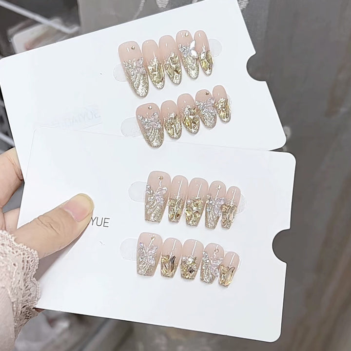 Glamorous Decorative Press-On Nails Kalsten