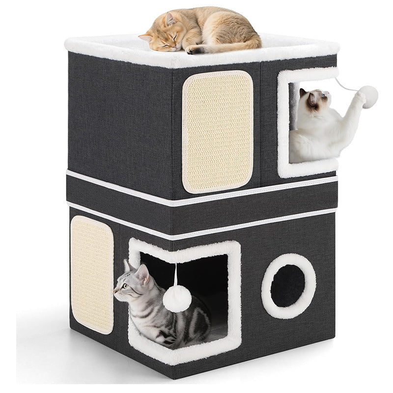 Plush Cat Hideaway Kalsten