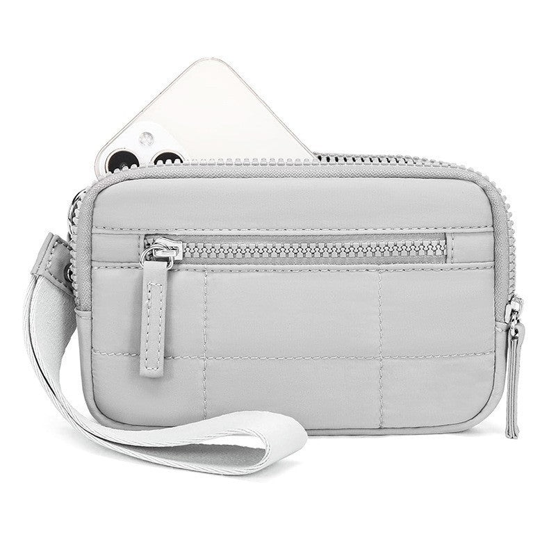 Practical wrist bag with zipper pockets Kalsten