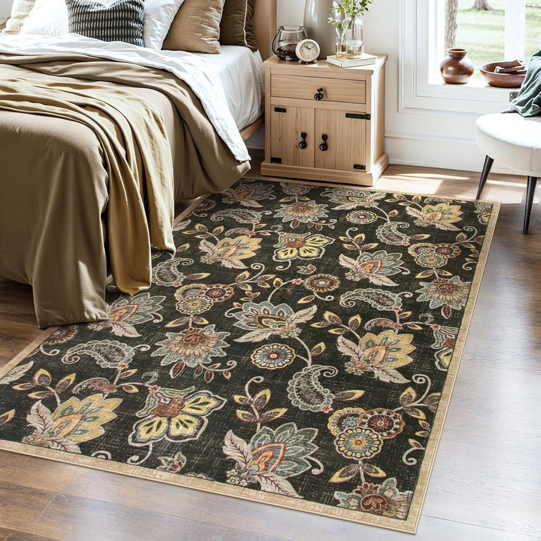 Elegant Tiger-Themed Area Rug for Home