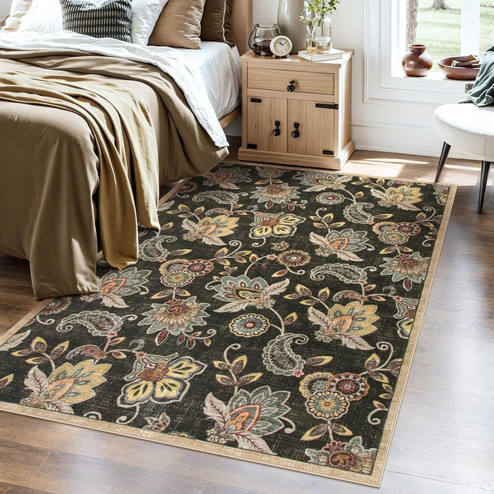 Elegant Tiger-Themed Area Rug for Home