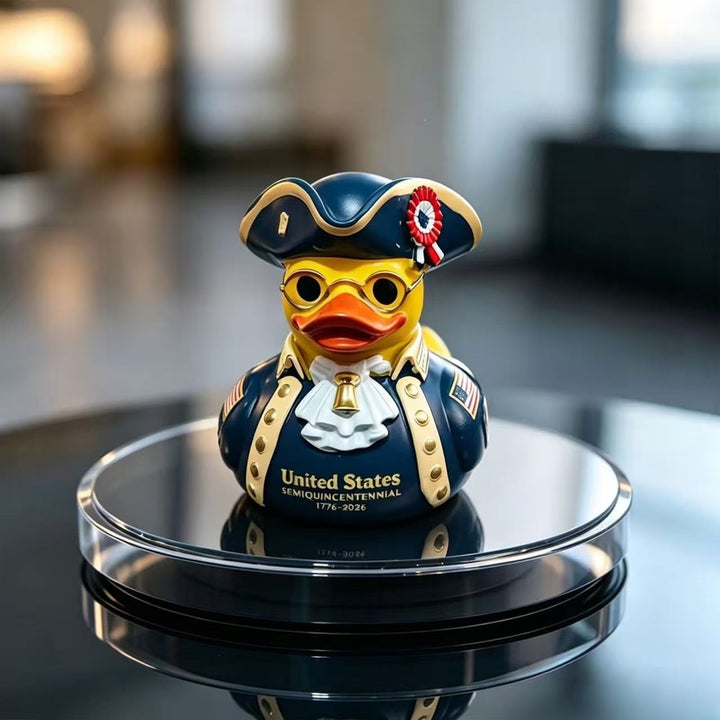 Patriotic Decorative Rubber Duck Statue Kalsten