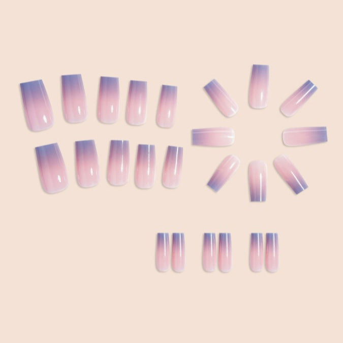 Fashionable Ombre Acrylic Nail Extensions Kalsten