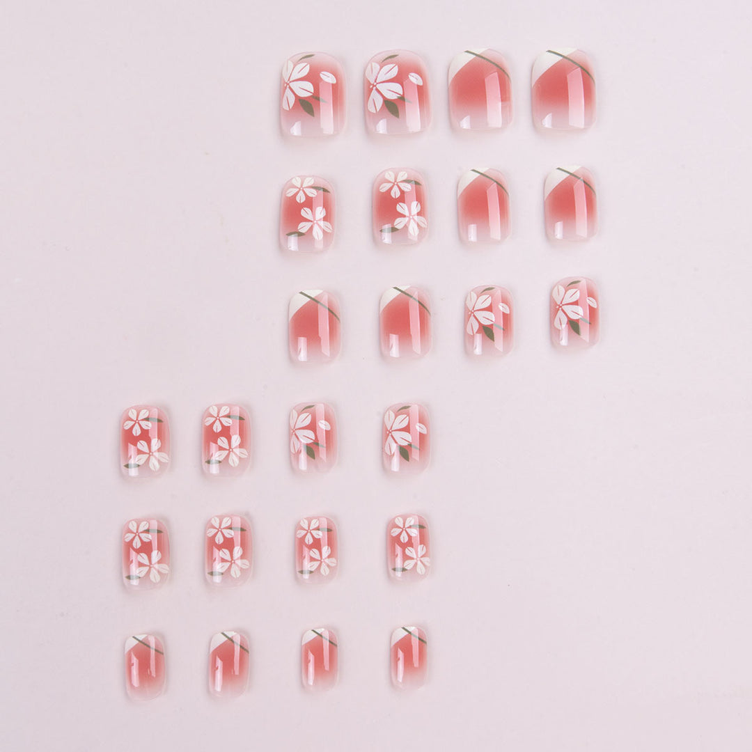 Artistic Floral Nail Art Design
