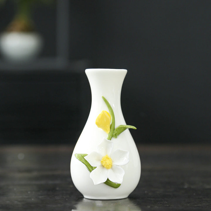 Floral Art Ceramic Vase Kalsten