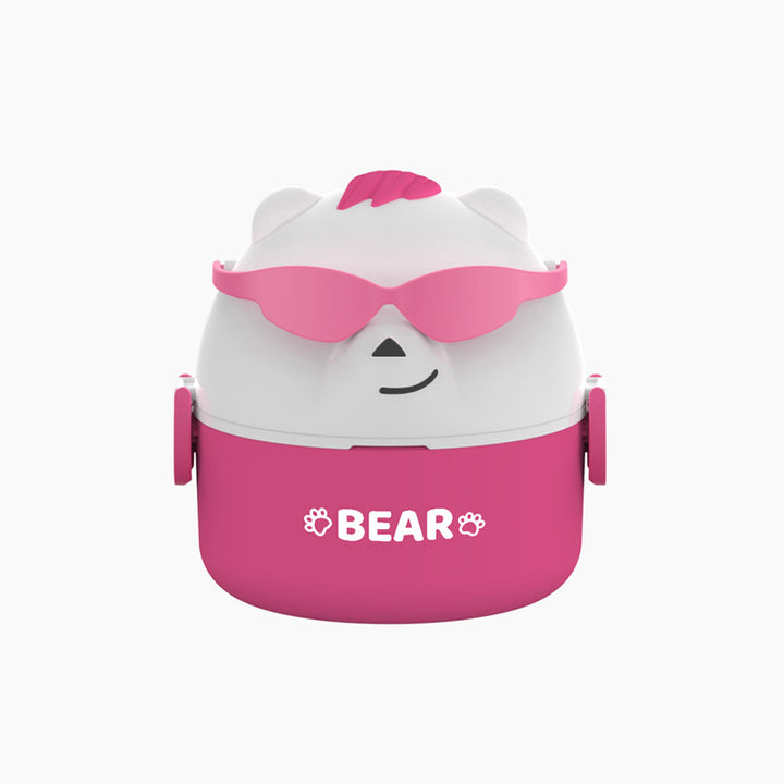 Cute Bear-Themed Stackable Lunch Box