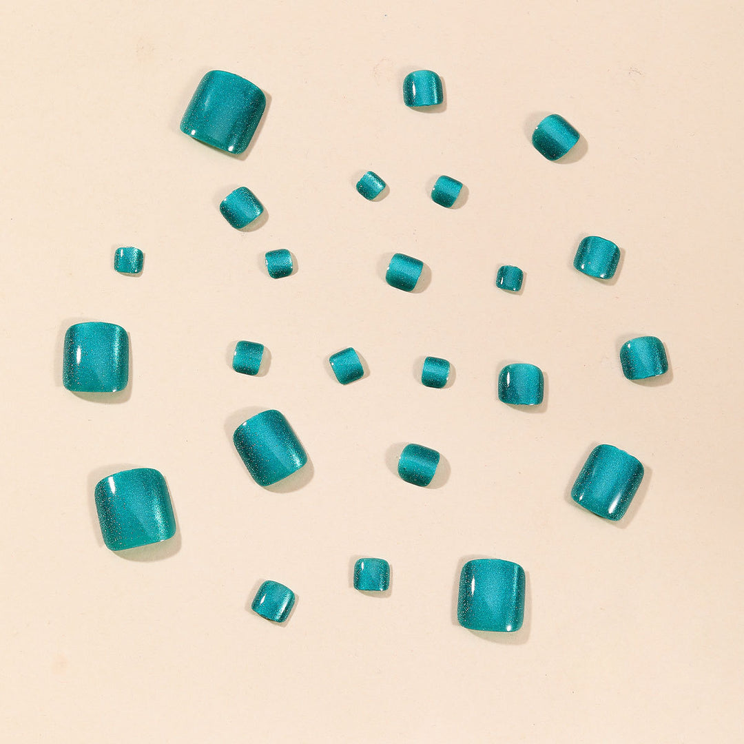 Sparkling Gel Toe Nail Art Kalsten
