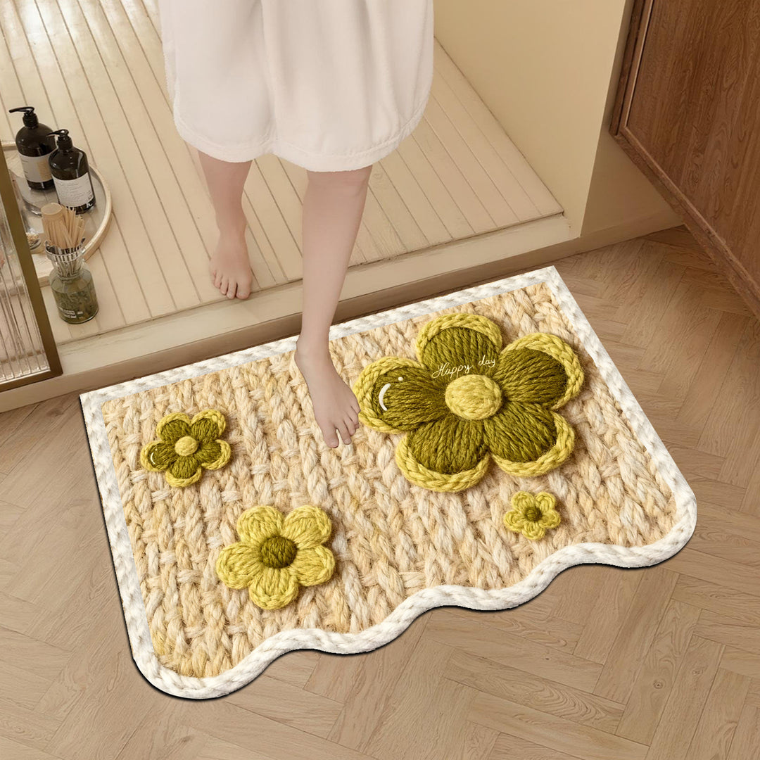 Cute Bear Shaped Welcome Mat