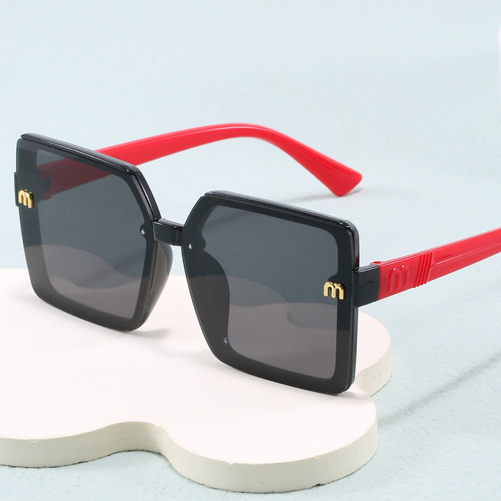 Women's stylish square sunglasses with mirrored gradient Kalsten