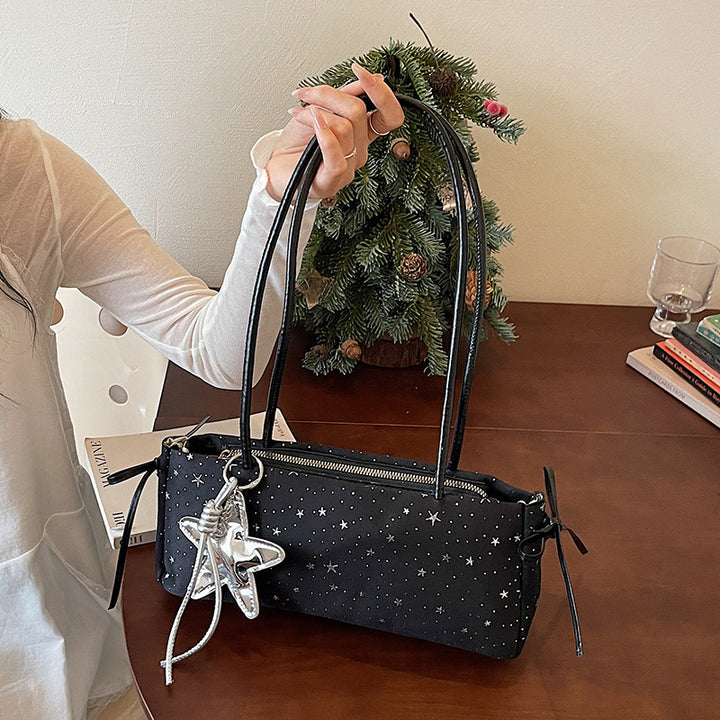 Star-Embellished Handbag