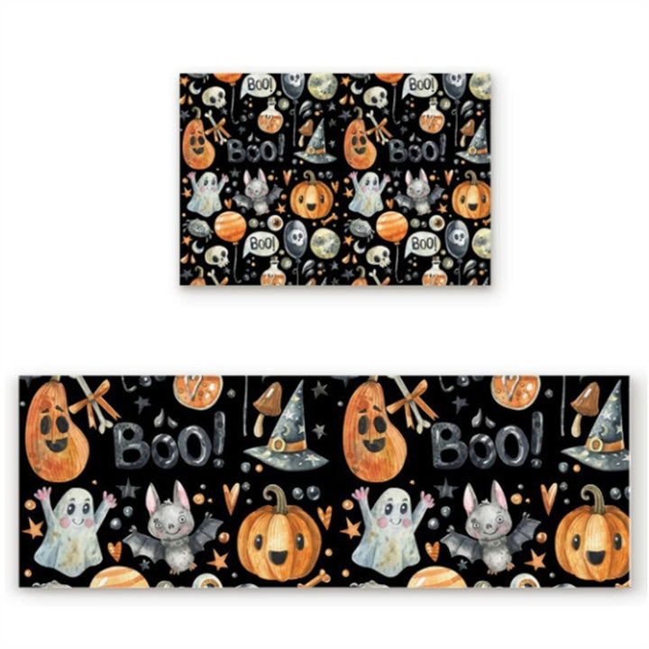 Halloween Themed Kitchen Mat Set