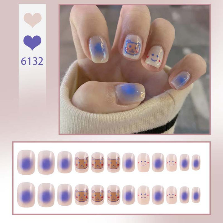 Minimalist Press-On Nail Art