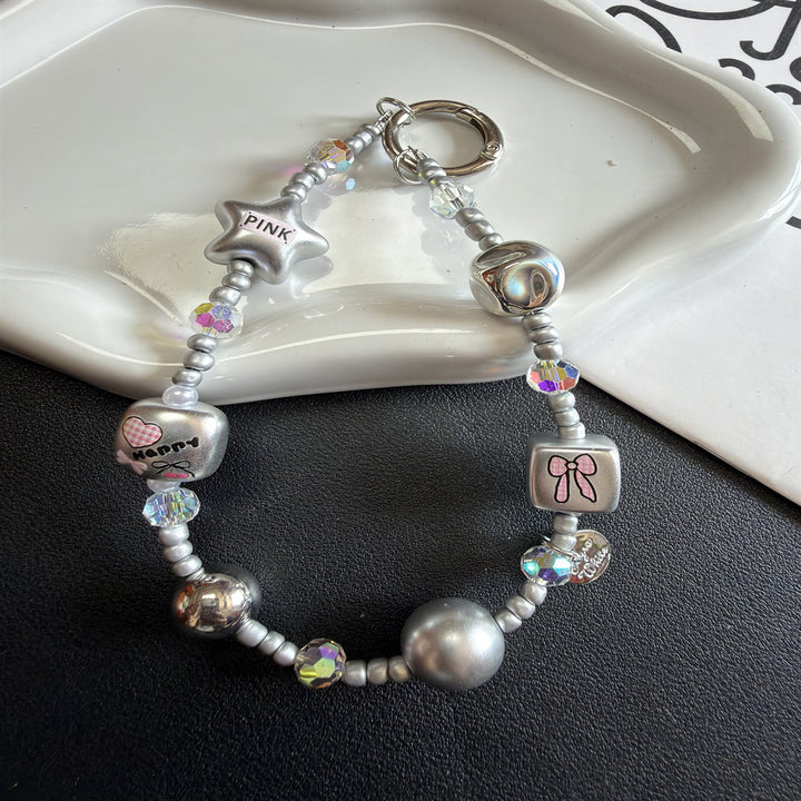 Decorative Beaded Charm Keychain Kalsten 1790135619