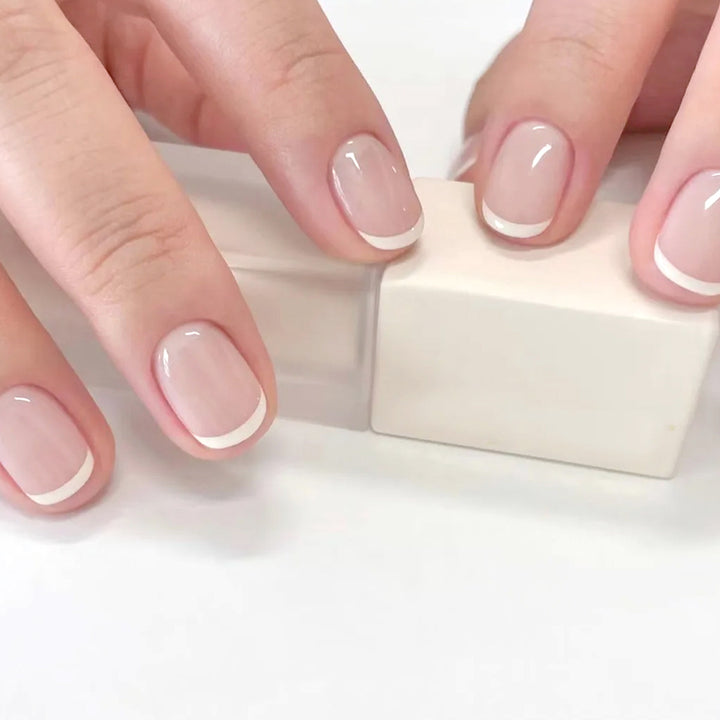 Elegant French Tip Nail Art Kit Kalsten