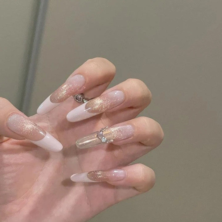 Glitter Ombre Nail Enhancements