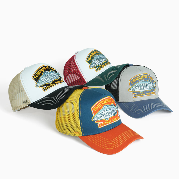 Ladies Trucker Cap with outstanding embroidery design Kalsten