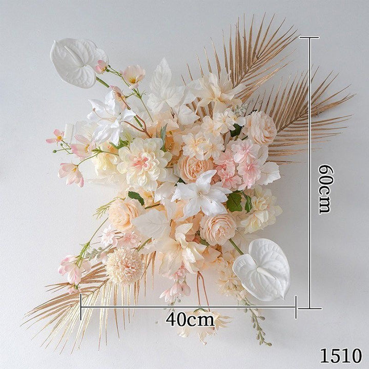 Lifelike Floral Display Arrangement
