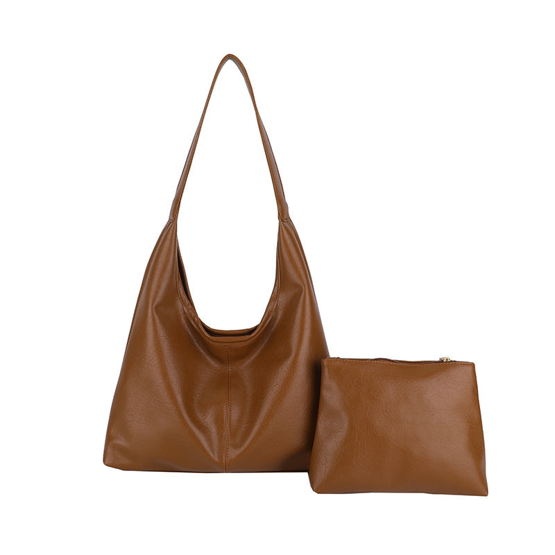 Contemporary Leather Shoulder Bag Kalsten