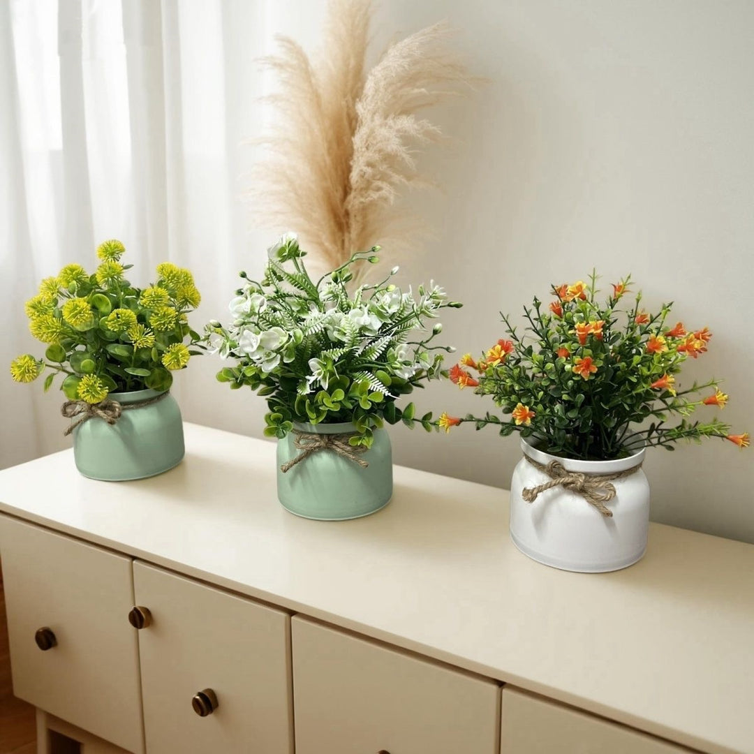 Artistic Faux Floral Arrangement
