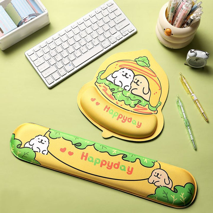 Fun-Themed Keyboard Wrist Rest