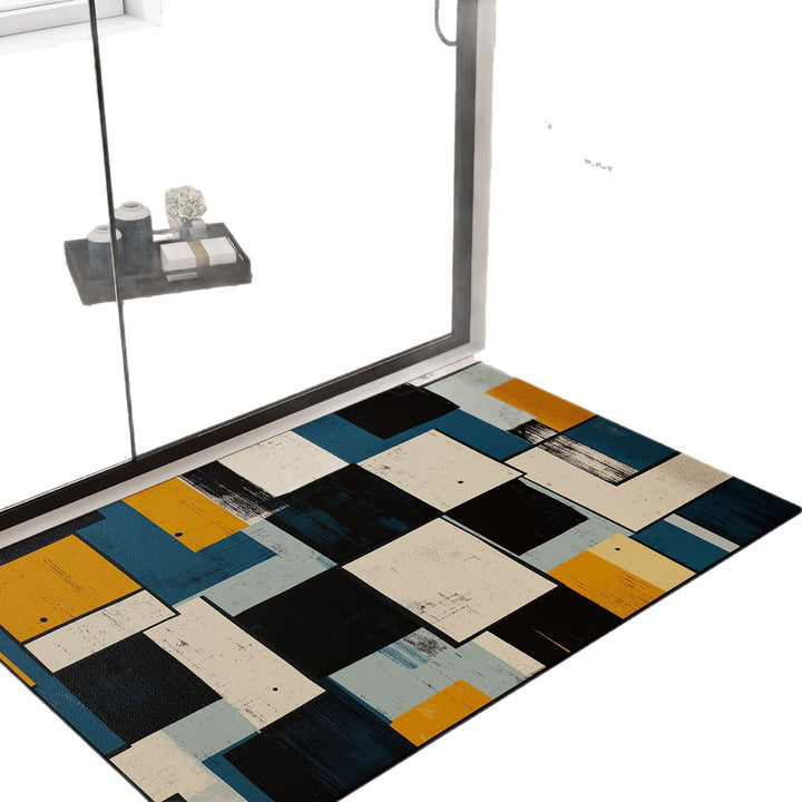 Geometric Pattern Bath Mat Kalsten