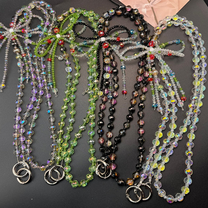 Multi-Strand Beaded Eyewear Necklace Kalsten