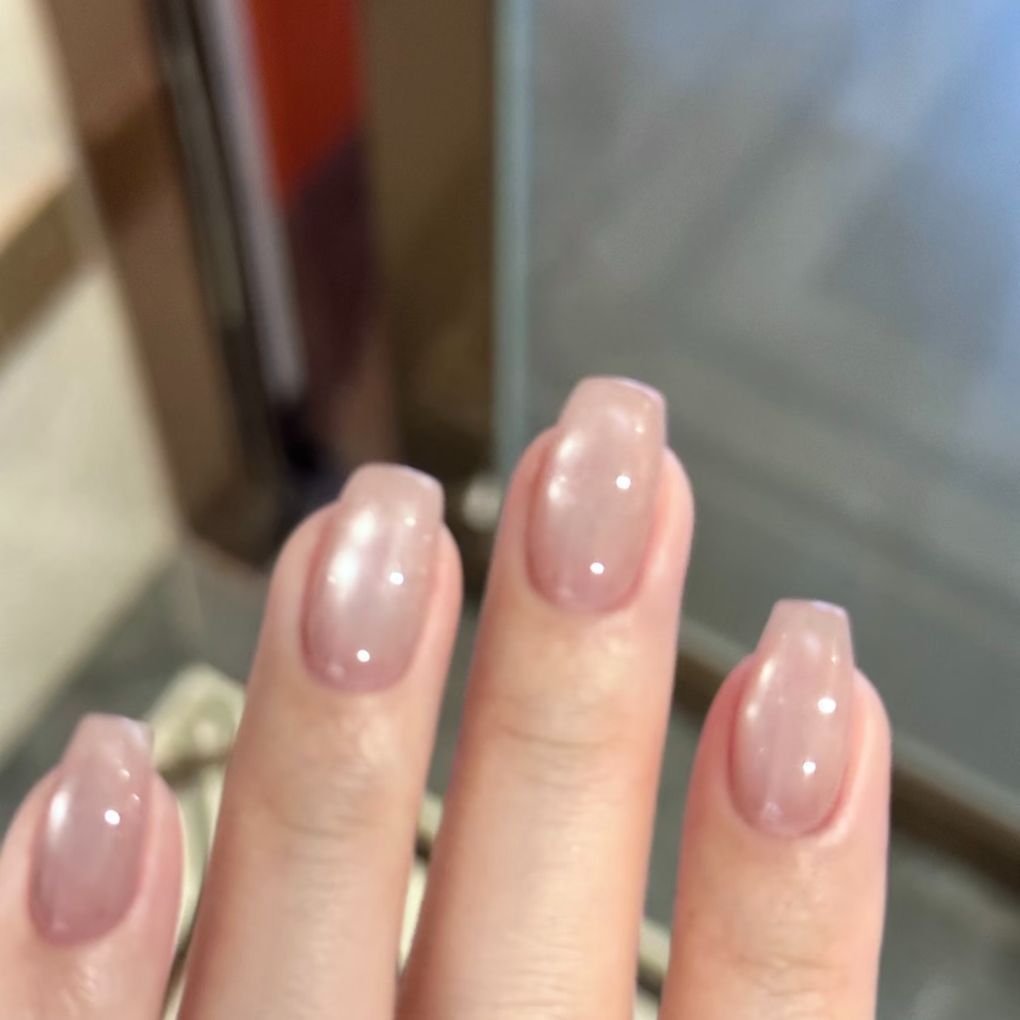 Elegant Natural Nail Enhancements