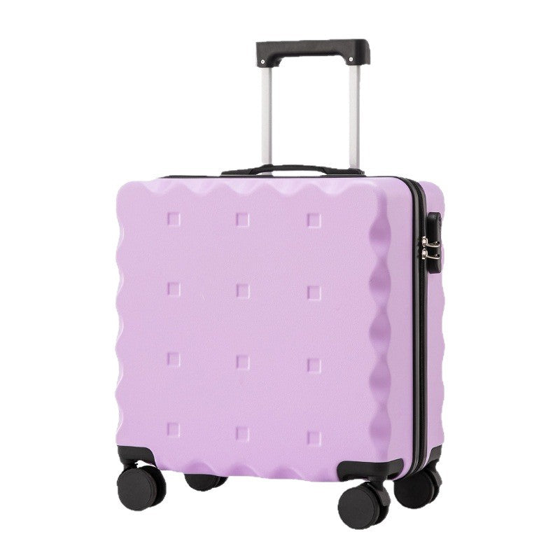 Unisex Compact Hard-Shell Rolling Suitcase with Cup Holder Kalsten