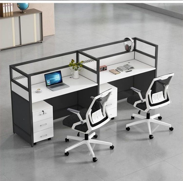 Workplace with partition and storage Kalsten