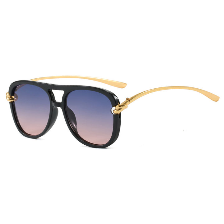Women's sporty sunglasses with wide plastic frame and UV protection Kalsten