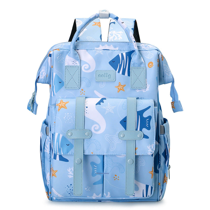 Versatile Character-Themed Baby Care Backpack Kalsten
