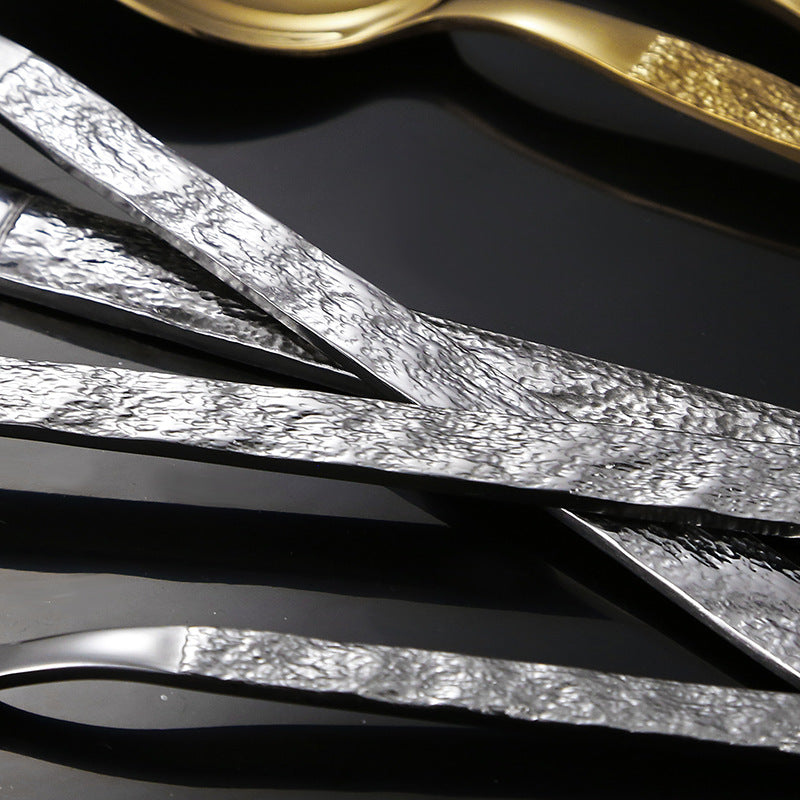 High-quality cutlery set with stylish, textured handle Kalsten