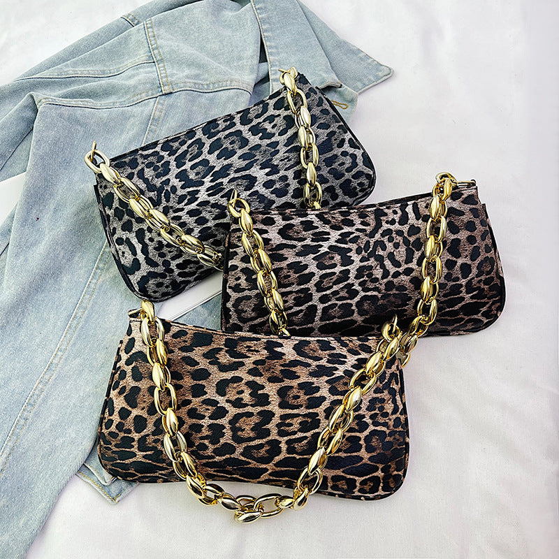Animal Print Evening Clutch
