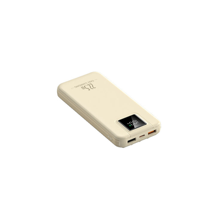 Portable power bank with intelligent fast charging function and digital charge level display Kalsten
