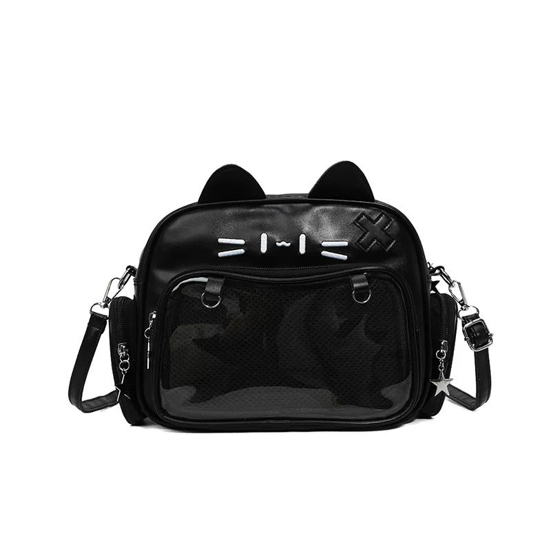Cute Cat-Themed Crossbody Bag Kalsten