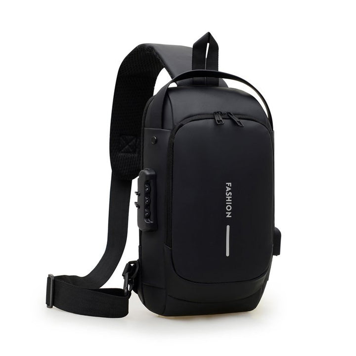 Shoulder bag with ergonomic design and multiple compartments Kalsten