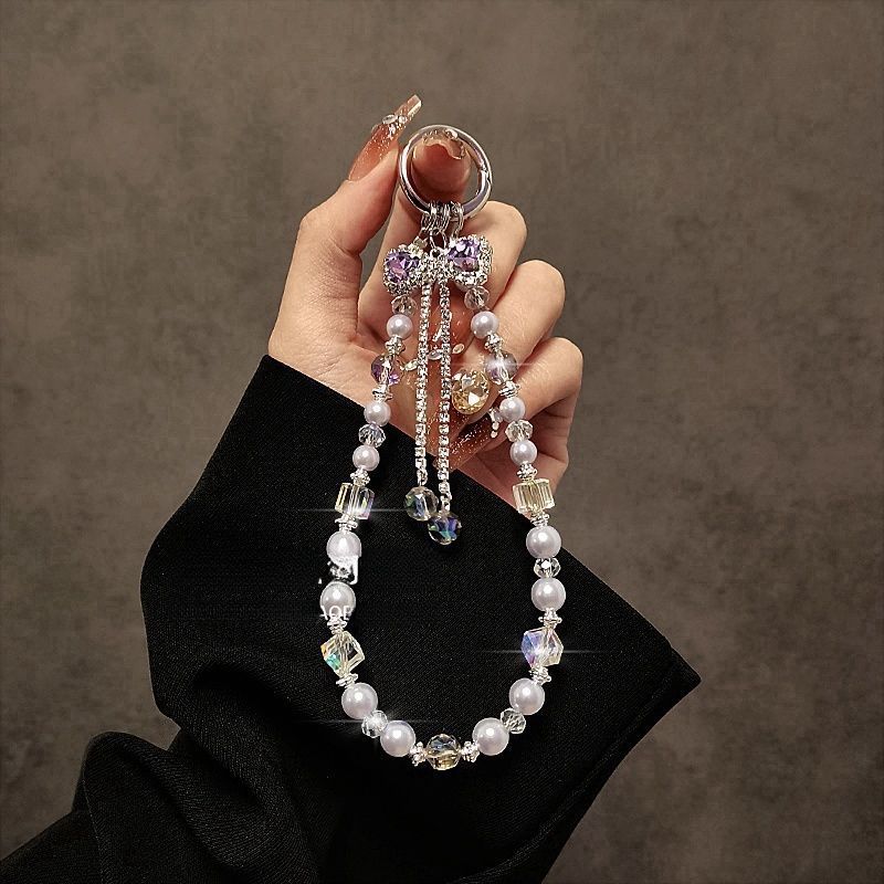 Elegant Multi-String Beaded Keychain Kalsten