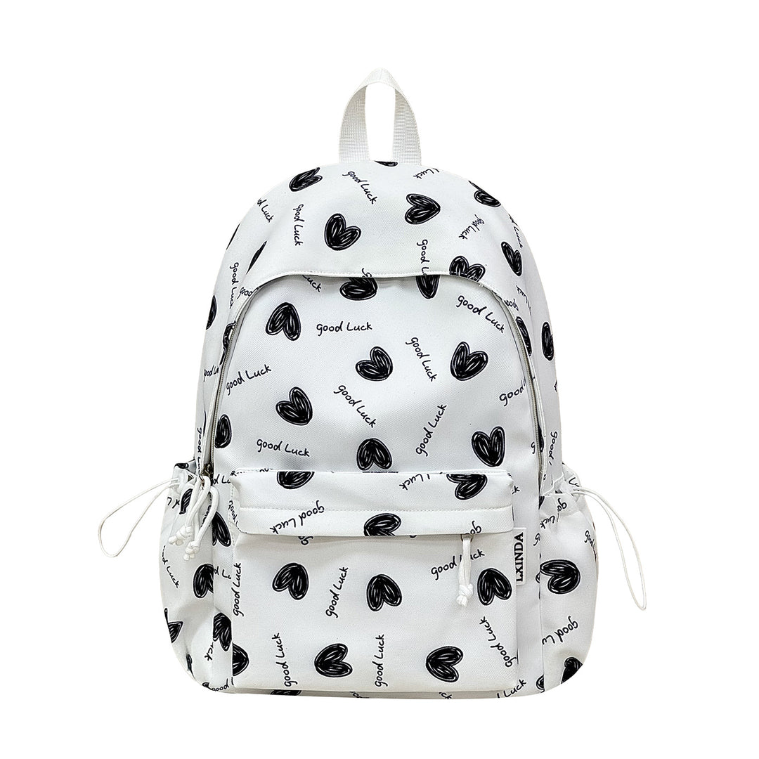 Heart-Pattern Casual Backpack kalsten