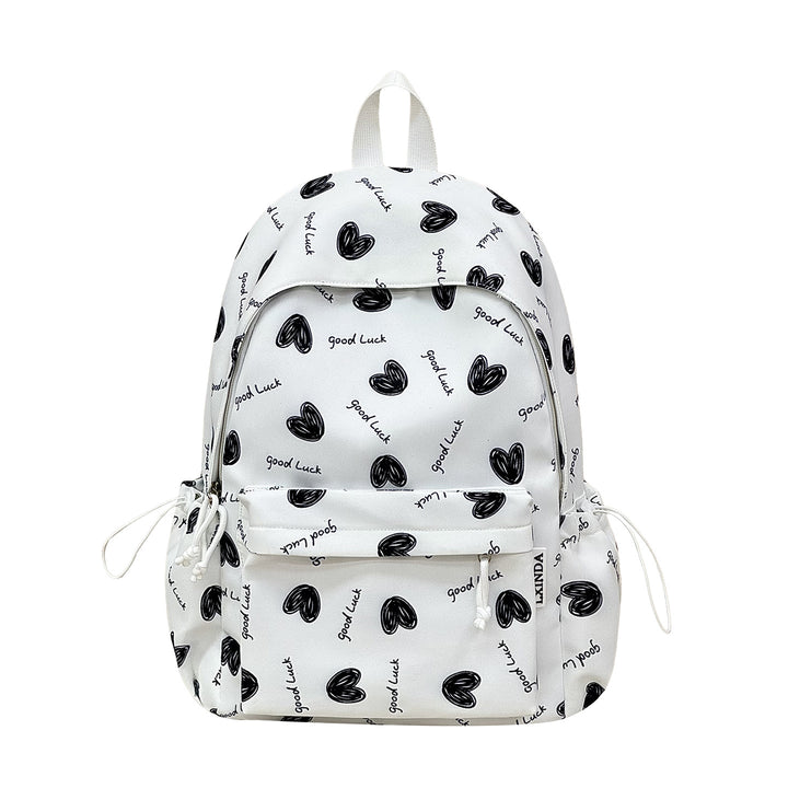 Heart-Pattern Casual Backpack kalsten