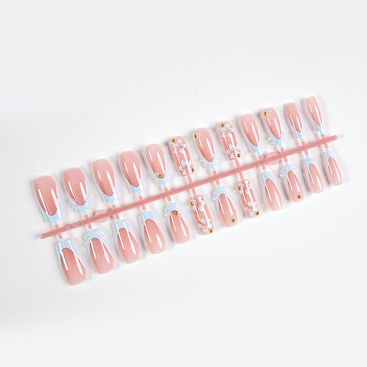 Decorative Press-On Nail Art Set