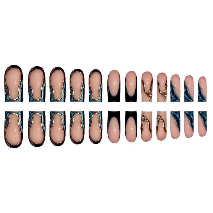Artistic Stiletto Press-On Nail Set Kalsten